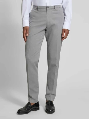 Spodnie materiałowe o kroju slim fit z dodatkiem streczu model ‘CiBrody’ CINQUE
