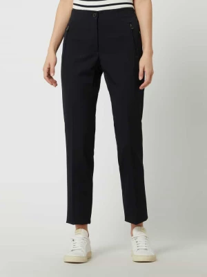 Spodnie materiałowe o kroju slim fit z dodatkiem streczu model ‘Jane’ Zerres