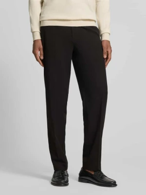 Spodnie materiałowe o kroju slim fit z dodatkiem wiskozy lindbergh