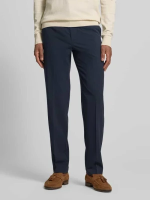 Spodnie materiałowe o kroju slim fit z dodatkiem wiskozy lindbergh