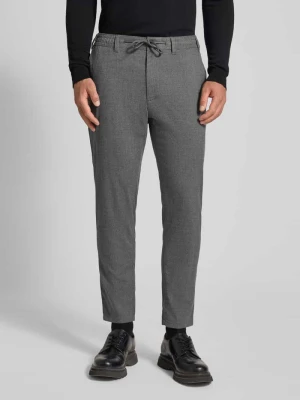Spodnie materiałowe o kroju slim fit z dodatkiem wiskozy MCNEAL