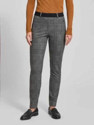 Spodnie materiałowe o kroju slim fit z dodatkiem wiskozy model ‘Lillyth’ Raphaela By Brax
