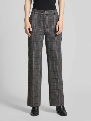 Spodnie materiałowe o kroju slim fit z dodatkiem wiskozy model ‘Maine’ BRAX