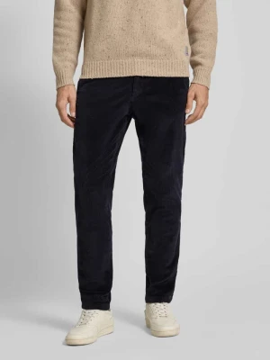 Spodnie materiałowe o kroju slim fit z imitacji sztruksu model ‘Marco’ jack & jones