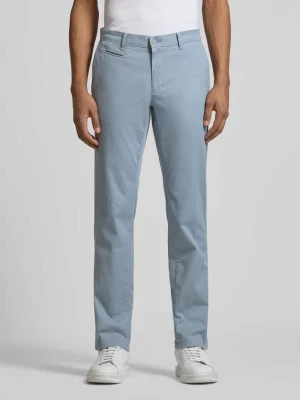 Spodnie materiałowe o kroju slim fit z kieszeniami z tyłu Model 'Fabio' BRAX
