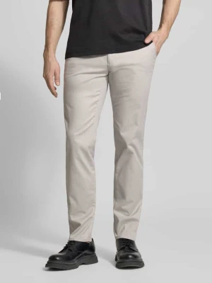 Spodnie materiałowe o kroju slim fit z kieszeniami z tyłu Model 'Fabio' BRAX