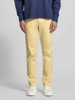 Spodnie materiałowe o kroju slim fit z kieszeniami z tyłu Model 'Fabio' BRAX