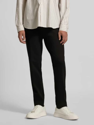 Spodnie materiałowe o kroju slim fit z kieszeniami z tyłu model ‘Mott’ Scotch & Soda