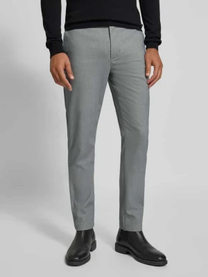 Spodnie materiałowe o kroju slim fit z mieszanki bawełny model ‘BLEECKER’ Tommy Hilfiger