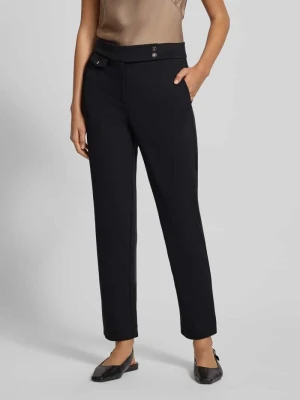 Spodnie materiałowe o kroju slim fit z mieszanki wiskozy model ‘ZINLEAH’ Lauren Ralph Lauren