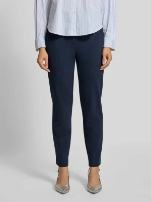 Spodnie materiałowe o kroju slim fit z mieszanki wiskozy model ‘ZINLEAH’ Lauren Ralph Lauren