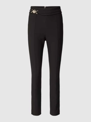 Spodnie materiałowe o kroju slim fit z ozdobnymi szwami model ‘KAREN’ Marciano Guess