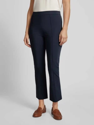 Spodnie materiałowe o kroju slim fit z przeszytym kantem model ‘MACY’ RAFFAELLO ROSSI