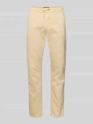 Spodnie materiałowe o kroju slim fit z wpuszczanymi kieszeniami model ‘Thunder’ Blend