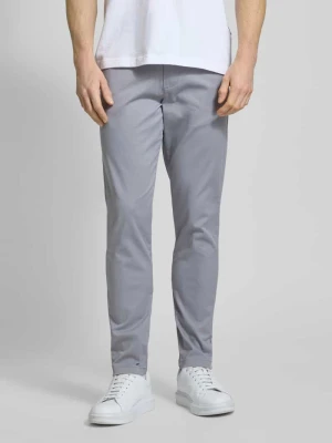 Zdjęcie produktu Spodnie materiałowe o kroju slim fit z wpuszczanymi kieszeniami w stylu francuskim Selected Homme