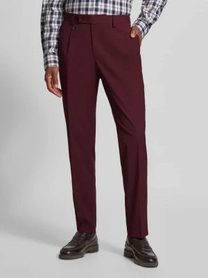 Spodnie materiałowe o kroju slim fit z zakładkami w pasie model ‘LUIS’ Antony Morato