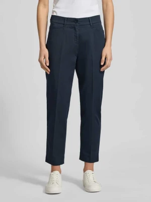 Spodnie materiałowe o kroju straight fit z domieszką lyocellu model 'Mara' BRAX