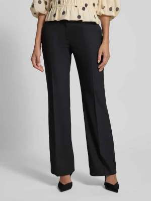 Spodnie materiałowe o kroju straight fit z dodatkiem wiskozy Jake*s Collection