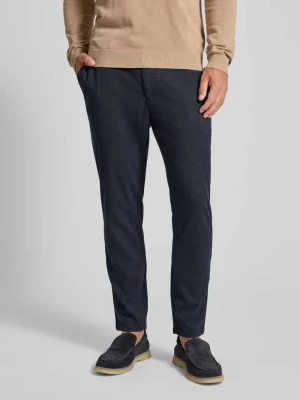 Spodnie materiałowe o kroju straight fit z dodatkiem wiskozy MCNEAL