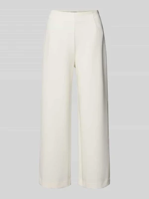 Spodnie materiałowe o kroju straight fit z dodatkiem wiskozy Model 'Leonie' GUIDO MARIA KRETSCHMER WOMAN