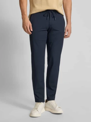 Spodnie materiałowe o kroju straight fit z francuskimi kieszeniami wkładanymi model 'PHIL' BRAX