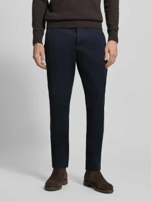 Chinosy o kroju straight fit z kieszeniami z tyłu MCNEAL