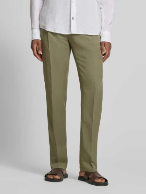 Spodnie materiałowe o kroju straight fit z mieszanki lyocellu model ‘Myron’ Guess