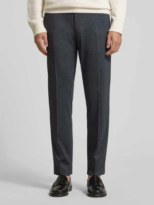 Spodnie materiałowe o kroju straight fit z mieszanki wiskozy model ‘Bennet’ JOOP! Collection