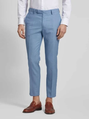 Zdjęcie produktu Spodnie materiałowe o kroju straight fit z mieszanki żywej wełny model ‘Ray’ Pierre Cardin