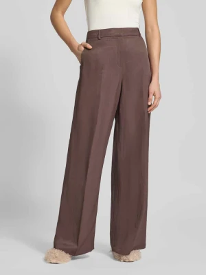 Spodnie materiałowe o kroju straight fit z zaprasowanymi kantami Jake*s Cocktail