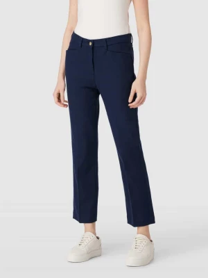 Spodnie materiałowe o kroju super slim fit w kant model ‘Lorella Kick’ Raphaela By Brax