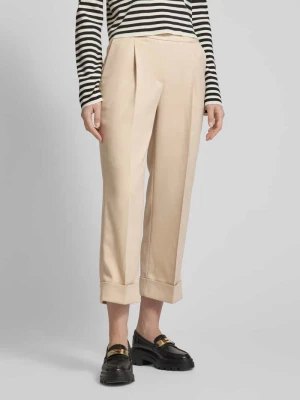 Spodnie materiałowe o kroju tapered fit z elastycznym pasem model ‘Maikito fresh’ Opus