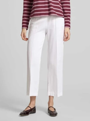 Spodnie materiałowe o kroju wide fit w długości 7/8 model 'Sue' TONI