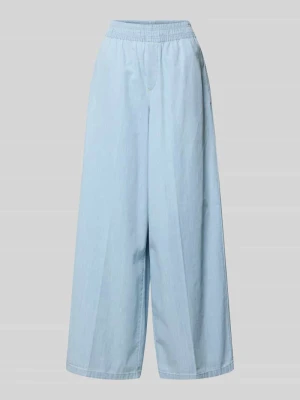 Spodnie materiałowe o kroju wide fit w stylu denim, model 'Ceiling' drykorn