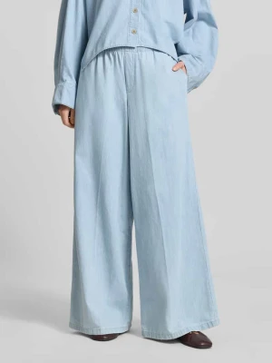 Spodnie materiałowe o kroju wide fit w stylu denim, model 'Ceiling' drykorn
