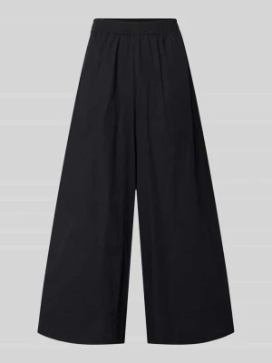 Spodnie materiałowe o kroju wide fit z elastycznym pasem model 'Sunna' My Essential Wardrobe