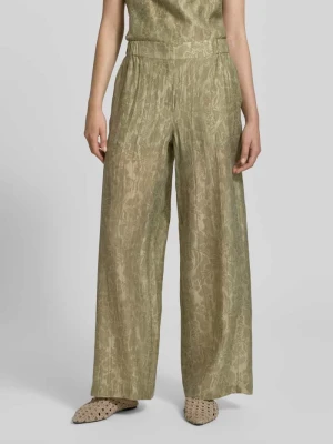 Spodnie materiałowe o kroju wide fit z mieszanki lyocellu Jake*s Collection