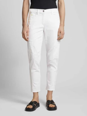 Spodnie materiałowe o luźnym kroju z elastycznym pasem model ‘Kiara’ Gerry Weber Edition