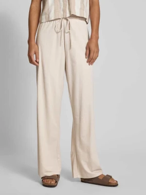 Spodnie materiałowe o luźnym kroju z mieszanki wiskozy model ‘JANY’ Only