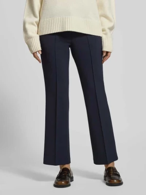 Spodnie materiałowe o rozkloszowanym kroju z dodatkiem wiskozy model ‘Farah’ CAMBIO