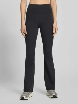 Spodnie materiałowe o rozkloszowanym kroju z szerokim pasem model ‘All Me’ adidas Sportswear