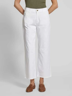 Spodnie materiałowe o rozkloszowanym, skróconym kroju model ‘STYLE.MAINE’ BRAX