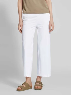 Spodnie materiałowe o skróconym kroju regular fit model ‘CAMERON’ CAMBIO