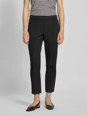 Spodnie materiałowe o skróconym kroju slim fit Christian Berg Woman Selection