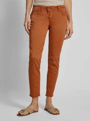 Spodnie materiałowe o skróconym kroju slim fit model ‘Malibu’ Buena Vista