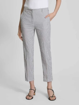Spodnie materiałowe o skróconym kroju slim fit model ‘STARLET’ Weekend Max Mara