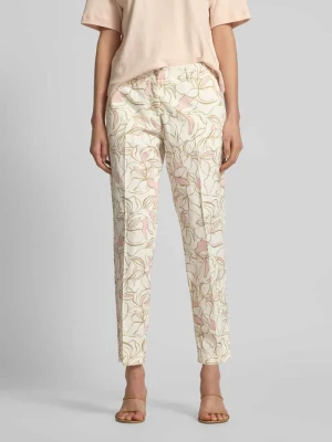 Spodnie materiałowe o skróconym kroju slim fit model ‘STYLE.MARON’ BRAX