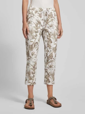 Spodnie materiałowe o skróconym kroju slim fit model ‘SUE’ Toni Dress