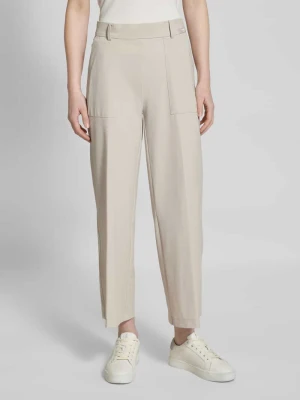 Spodnie materiałowe o skróconym kroju tapered fit CAMBIO