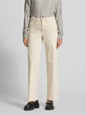 Spodnie materiałowe o szerokim kroju z 5 kieszeniami model ‘Rich’ MAC